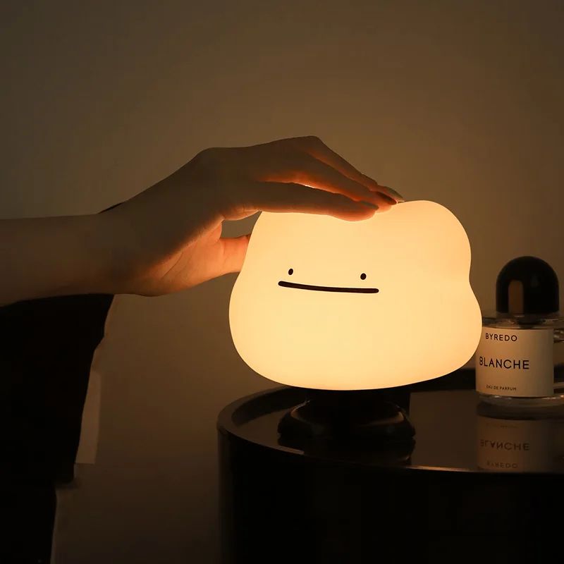 Colorful Rechargeable Silicone Night Light Touch Control LED Lamp For Kids 2