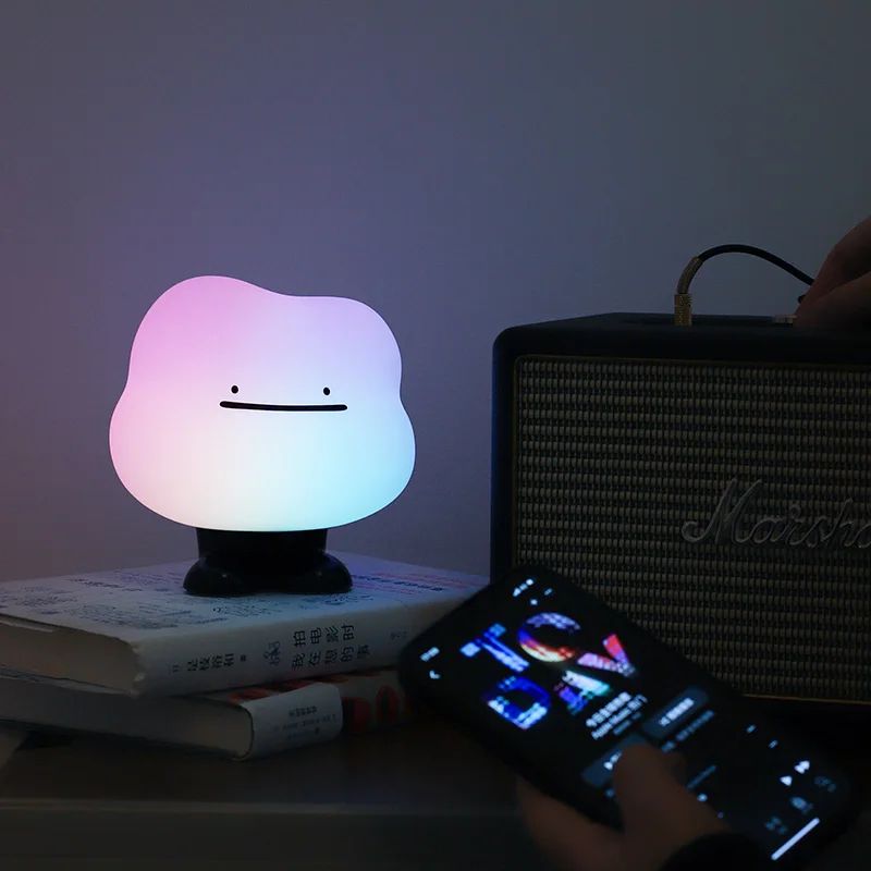 Colorful Rechargeable Silicone Night Light Touch Control LED Lamp For Kids 5