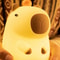 Capybara Silicone Night Light Cute Anime LED Rechargeable Lamp 11
