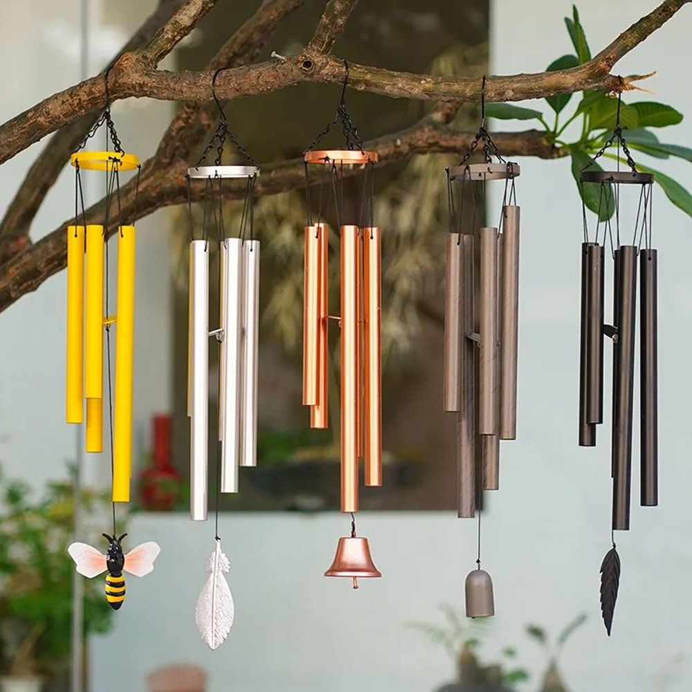 25Inch Outdoor Wind Chimes Farmhouse Garden Decorative Chimes 0
