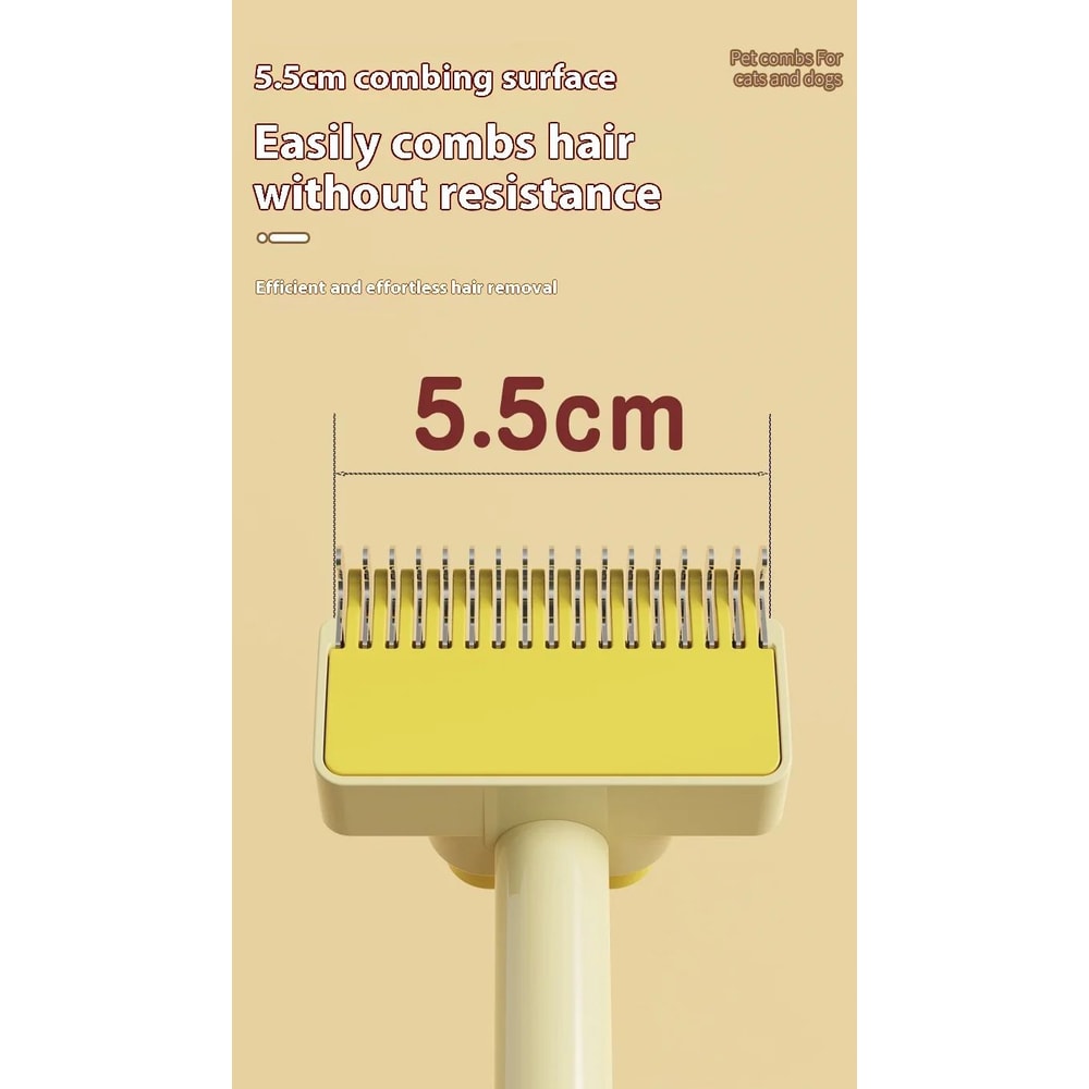 3in1 Pet Deshedding Brush Hair Remover Knot Cutter Grooming Comb 12