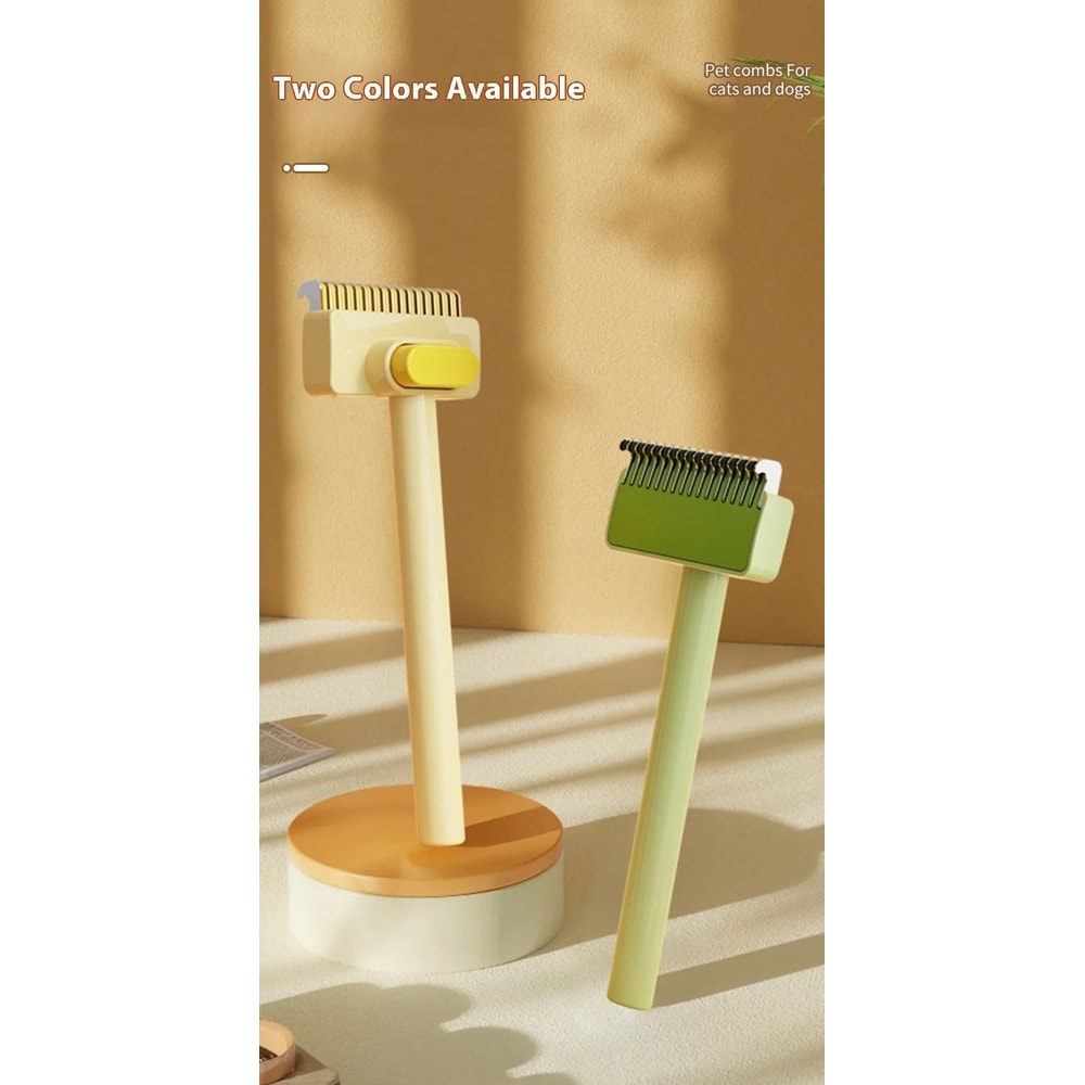 3in1 Pet Deshedding Brush Hair Remover Knot Cutter Grooming Comb 18