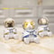 Astronaut Crystal Ball Figurine Cute Cartoon Spaceman Desk Shelf Decor 2