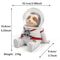 Astronaut Crystal Ball Figurine Cute Cartoon Spaceman Desk Shelf Decor 5