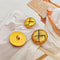 Retro Round Metal Gold Buttons Premium Sewing Accessories For Cheongsam Suits Blouses 4