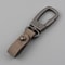 Matte Leather Metal Keychain Minimalist AntiDetachable Key Ring For Men Women 10