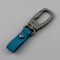 Matte Leather Metal Keychain Minimalist AntiDetachable Key Ring For Men Women 13