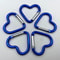 Heart Shaped Metal Carabiner Keychain Set For Outdoor And Everyday Use 5 Pack 14