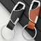 Personalized Leather Splicing Waist Hanging Car Keychain For Men 0