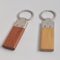 Custom Laser Engraved Wood Keychain Personalized Name Key Ring Gift 4