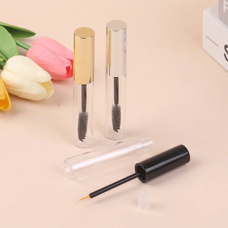 10ml Refillable Mascara Tube Empty Eyelash Bottle For DIY Makeup 2