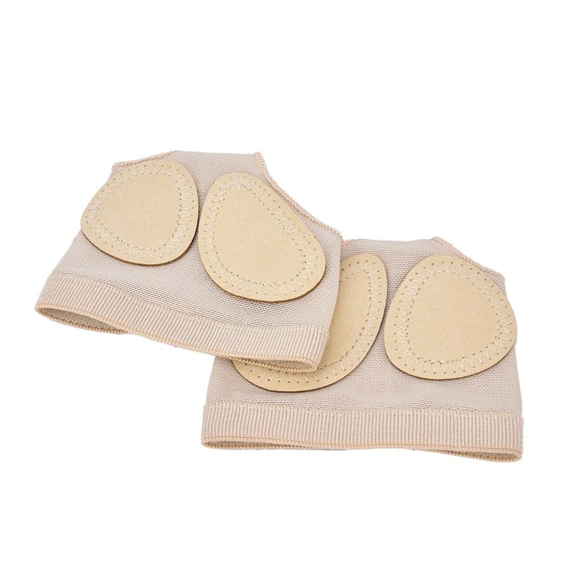 Foot Thong Dance Pads Metatarsal Half Socks For Ballet And Modern Dance 3