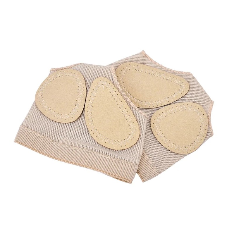 Foot Thong Dance Pads Metatarsal Half Socks For Ballet And Modern Dance 7