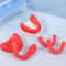 U Shape Dental Rim Model Base Plate Wax Pair For Occlusal Bite Registration And Denture Casting 1