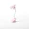 Portable Adjustable Clip Reading Light Battery Powered Mini Table Lamp Yellow 7