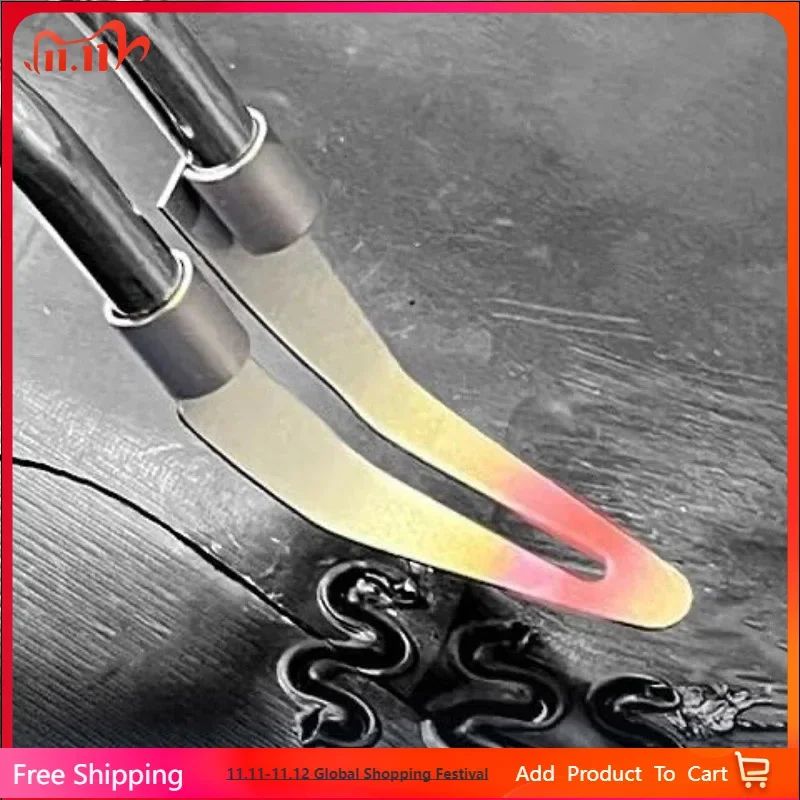 Flat Head Plastic Welding Smoothing Device For Electric Soldering Iron Car Bumper Repair 0