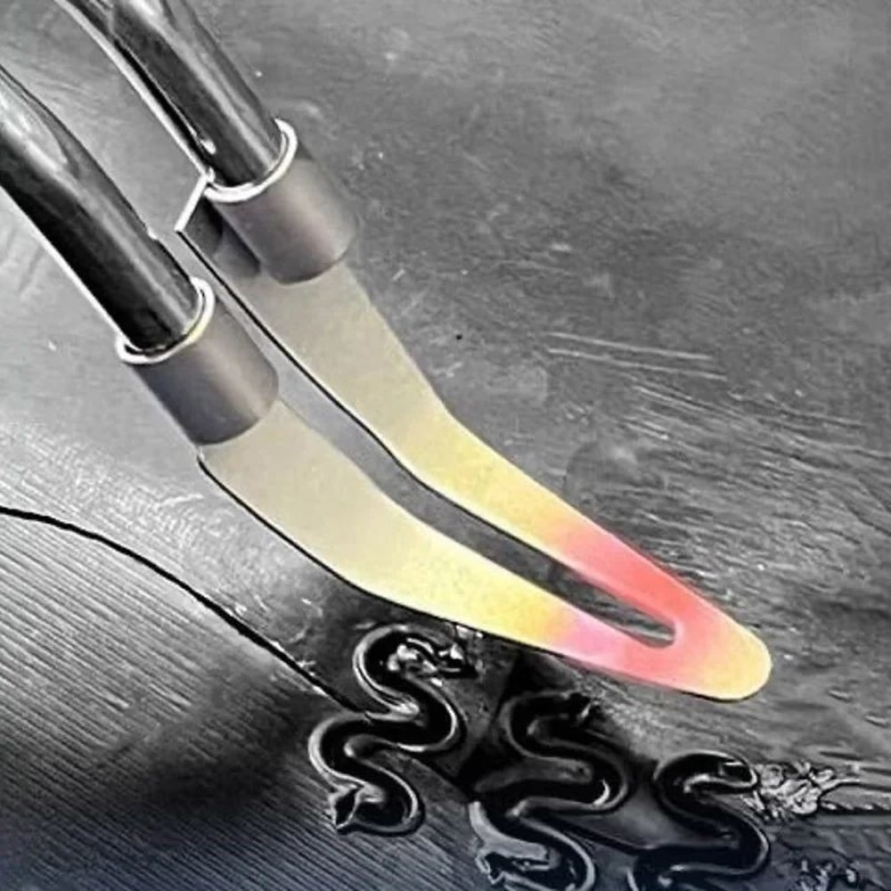 Flat Head Plastic Welding Smoothing Device For Electric Soldering Iron Car Bumper Repair 6