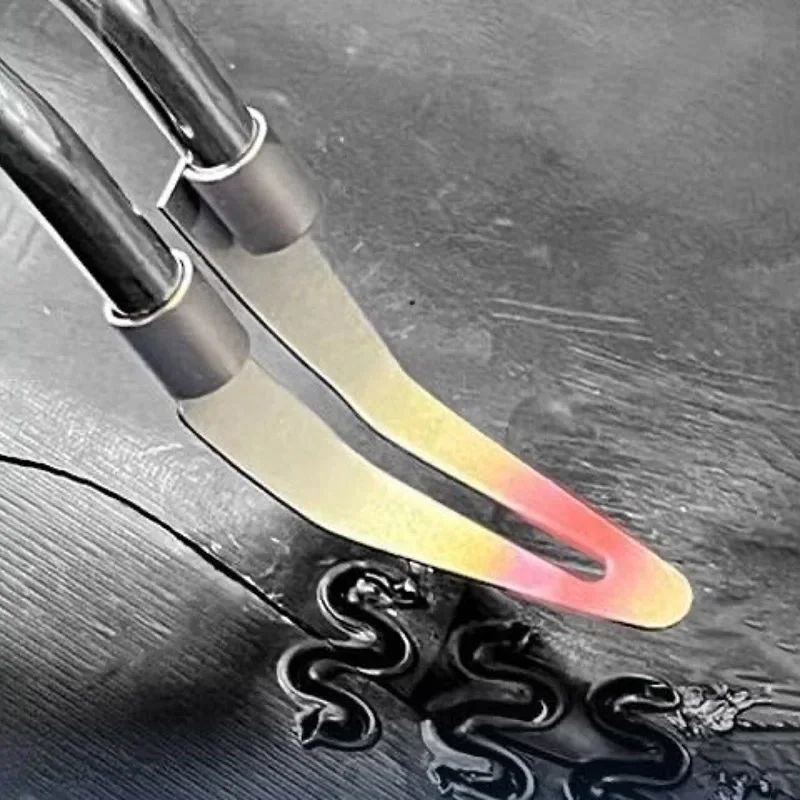 Flat Head Plastic Welding Smoothing Device For Electric Soldering Iron Car Bumper Repair 6