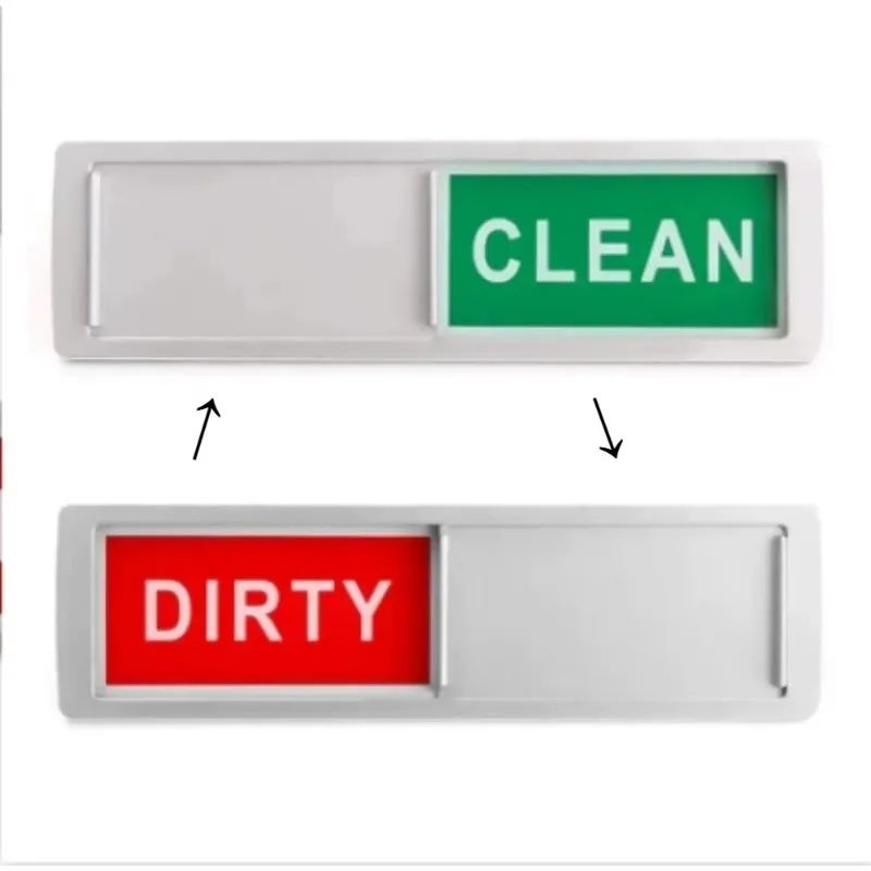 Dishwasher Magnet Clean Dirty Sign Kitchen Organizer Fridge Magnet Home Decor 5