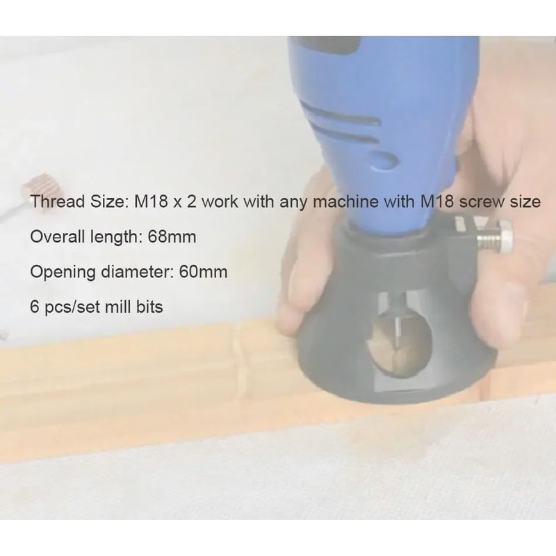 Dremel Electric Grinder Locator Woodworking Positioning Guide For Carving And Milling 5
