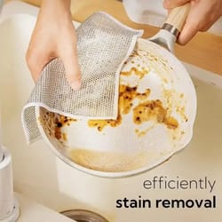 multipurpose wire cleaning cloths non-stick oil dishwashing rags for kitchen use