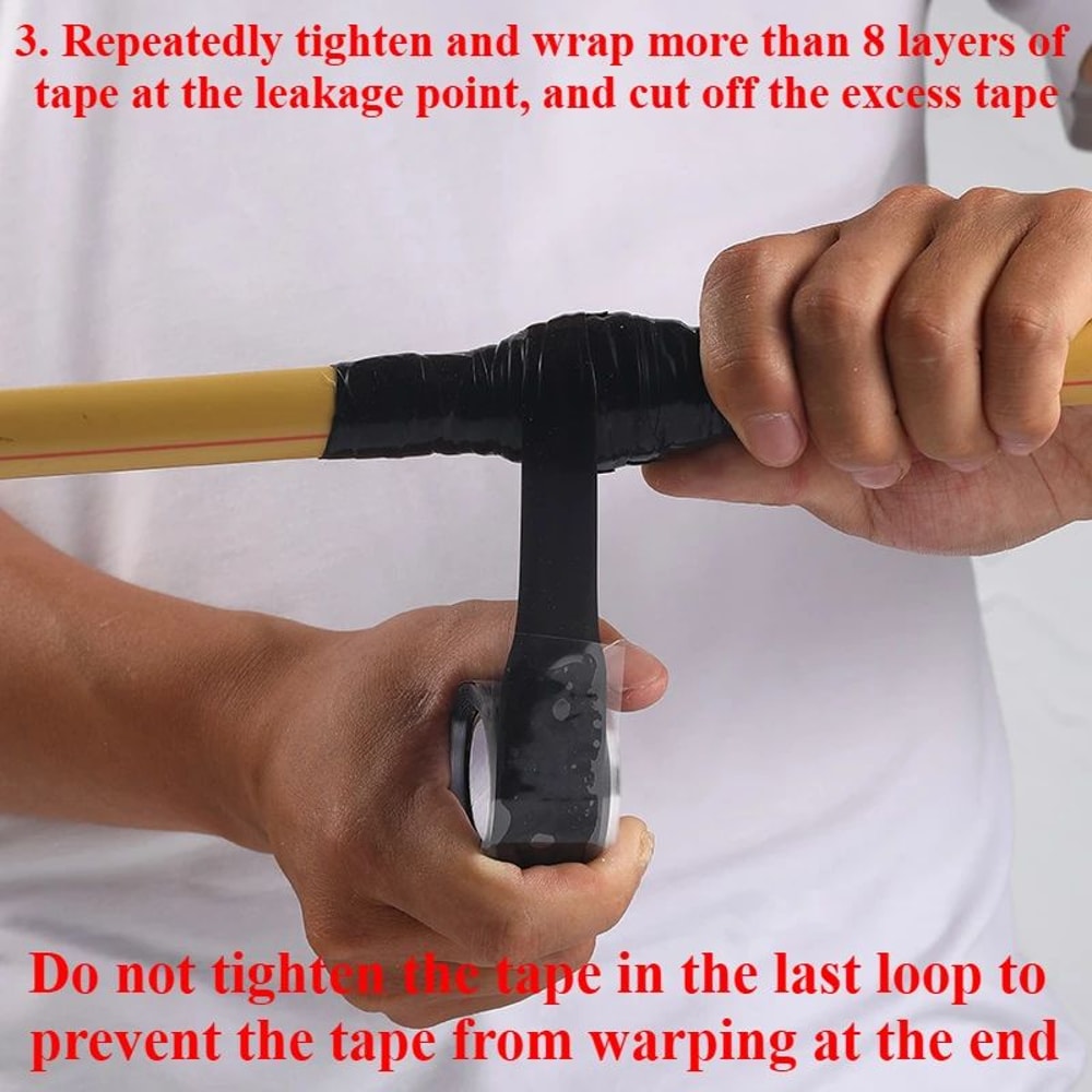 Super Strong Waterproof Silicone Repair Tape Leak Seal Insulating Duct Tape 10