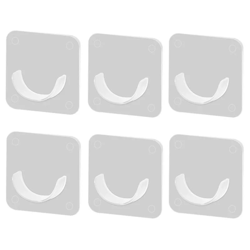 PunchFree Telescopic Pole Support Bracket Adjustable NailFree Rod Holder Wall Hooks 268Pcs 7