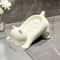 Cute CatShaped Soap Dish With Drainage Durable Lightweight Bathroom Shower Holder 1