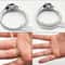 3 Pack Invisible Ring Size Adjusters Clear Spring Coil For Secure Comfortable Fit 3