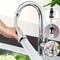 360 Swivel Faucet Extender With 2 Spray Modes SplashProof Flexible Sink Attachment 0