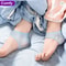 Washable Silicone Heel Protectors Blue Unisex Breathable Reusable Comfort Cushions 2