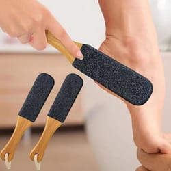 heavy duty double sided foot file – extra coarse and fine callus remover for salon and home pedicures