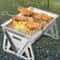 Portable Mini Charcoal Grill Stainless Steel Folding BBQ Grill For Outdoor Camping Multifunctiona 0