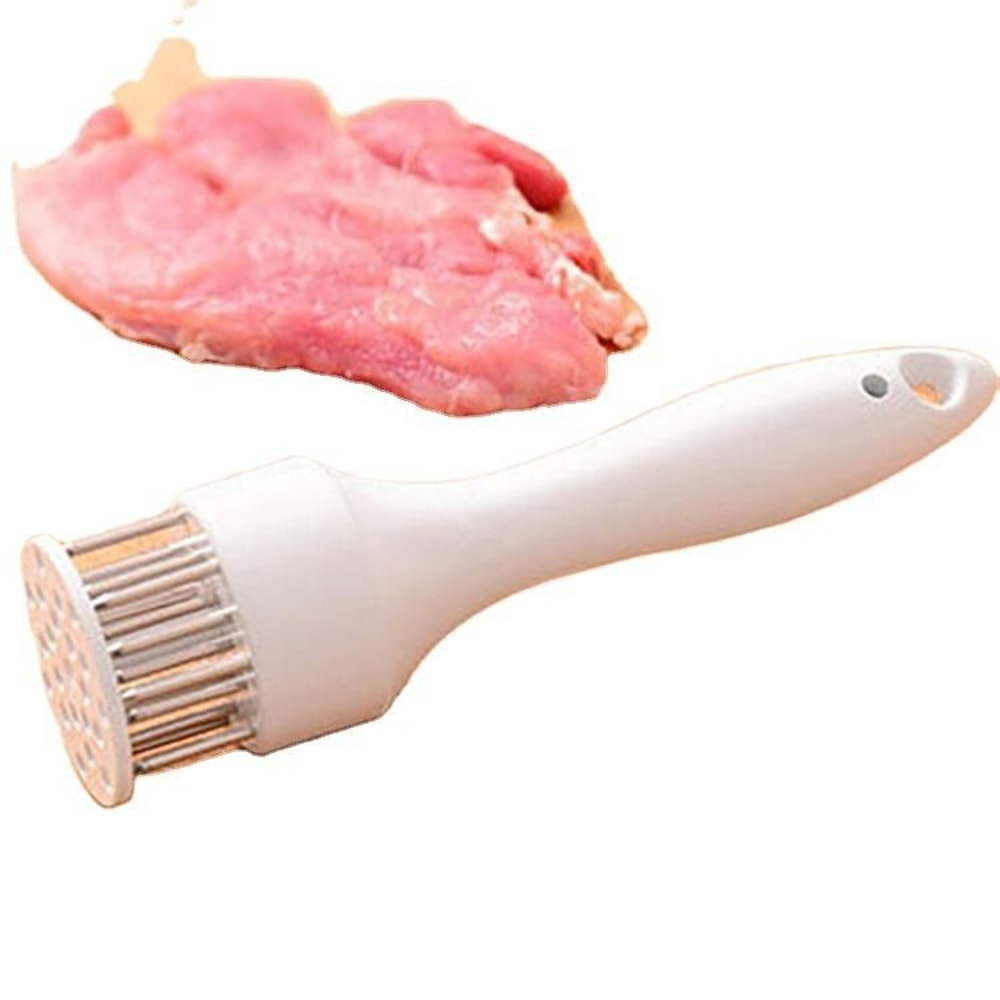 Stainless Steel Meat Tenderizer Needle Tool Steak Tenderizing Hammer For Breaking Tendons Softeni 8