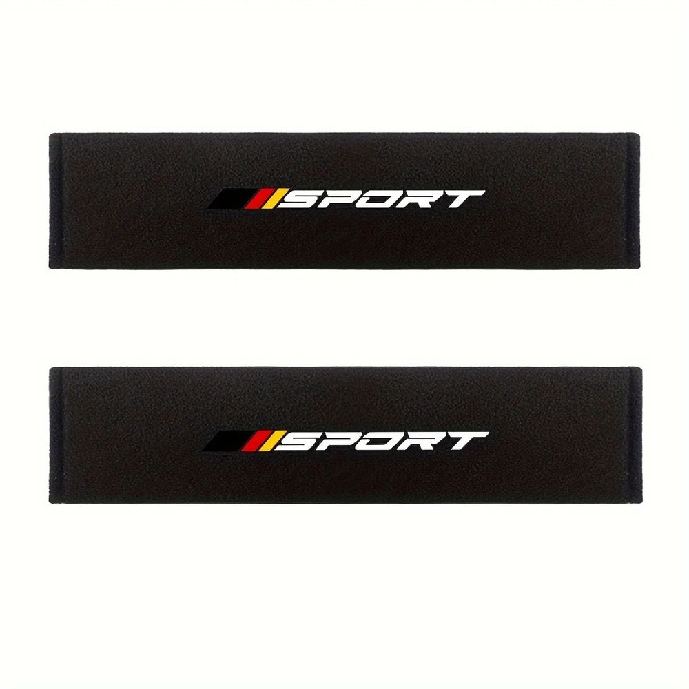 2 Pack Universal Plush Car Seat Belt Pads Soft Safety Shoulder Strap Cushions For Added Driving Co 3