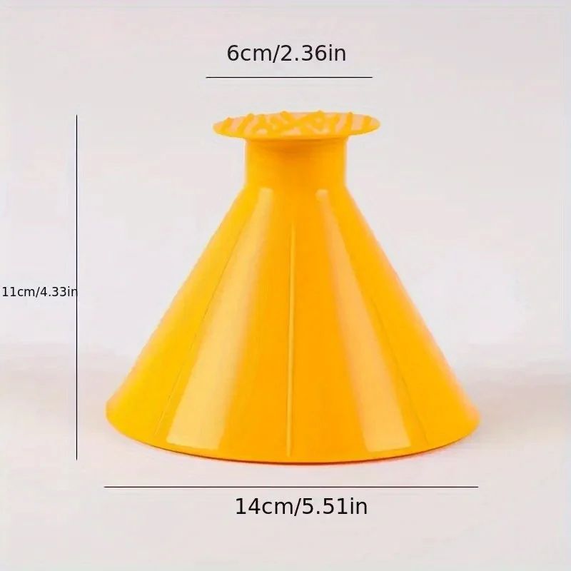 Magic Ice Scraper Funnel ConeShaped Car Deicer Tool For Fast Snow And Ice Removal 1