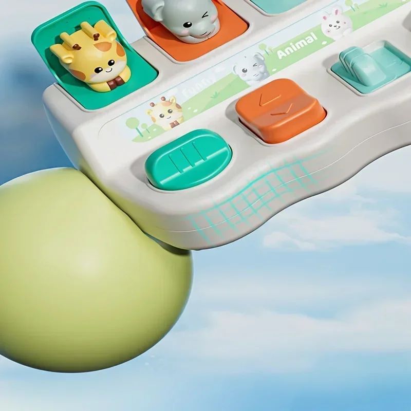 Montessori PopUp Animal Toy Interactive Learning Box For Toddlers To Enhance Logic And Motor Skill 6