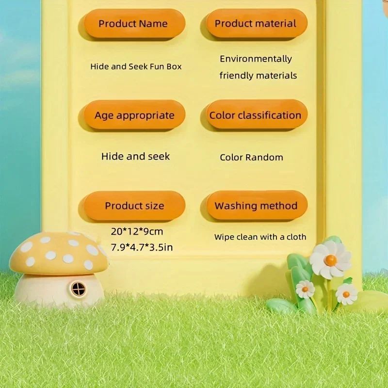 Montessori PopUp Animal Toy Interactive Learning Box For Toddlers To Enhance Logic And Motor Skill 8