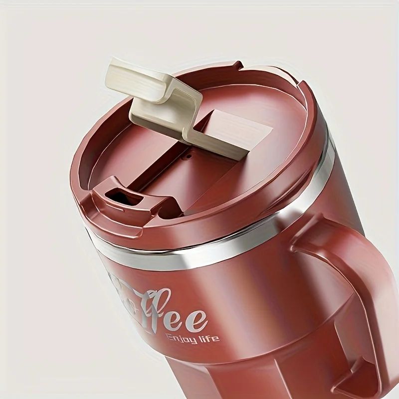 304 Stainless Steel Insulated Cup Durable AntiDrop Water Mug With Lid For Home Office And Dorm Use 6