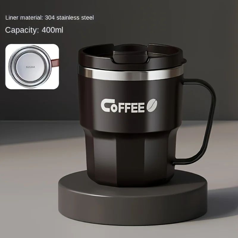 304 Stainless Steel Insulated Cup Durable AntiDrop Water Mug With Lid For Home Office And Dorm Use 11
