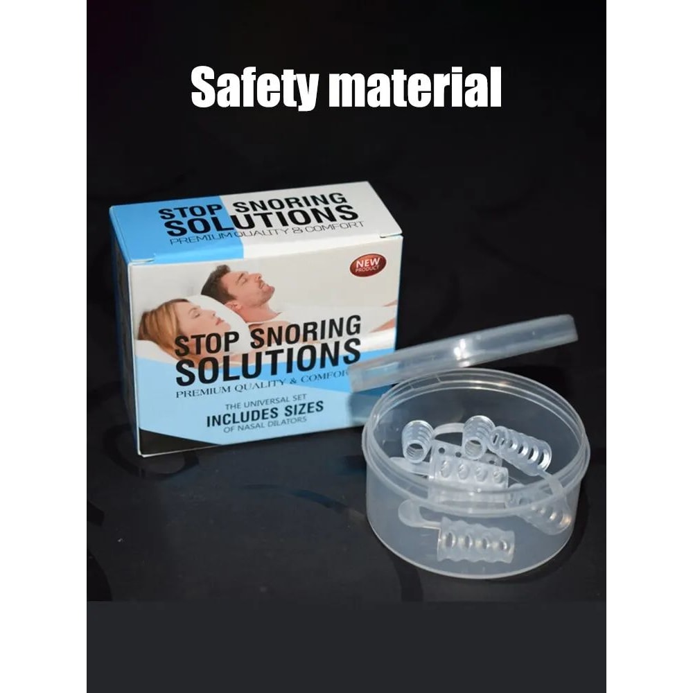 4 Pack Anti Snoring Nasal Dilators EasyBreathing Nose Openers For Improved Sleep And Respiratory C 6