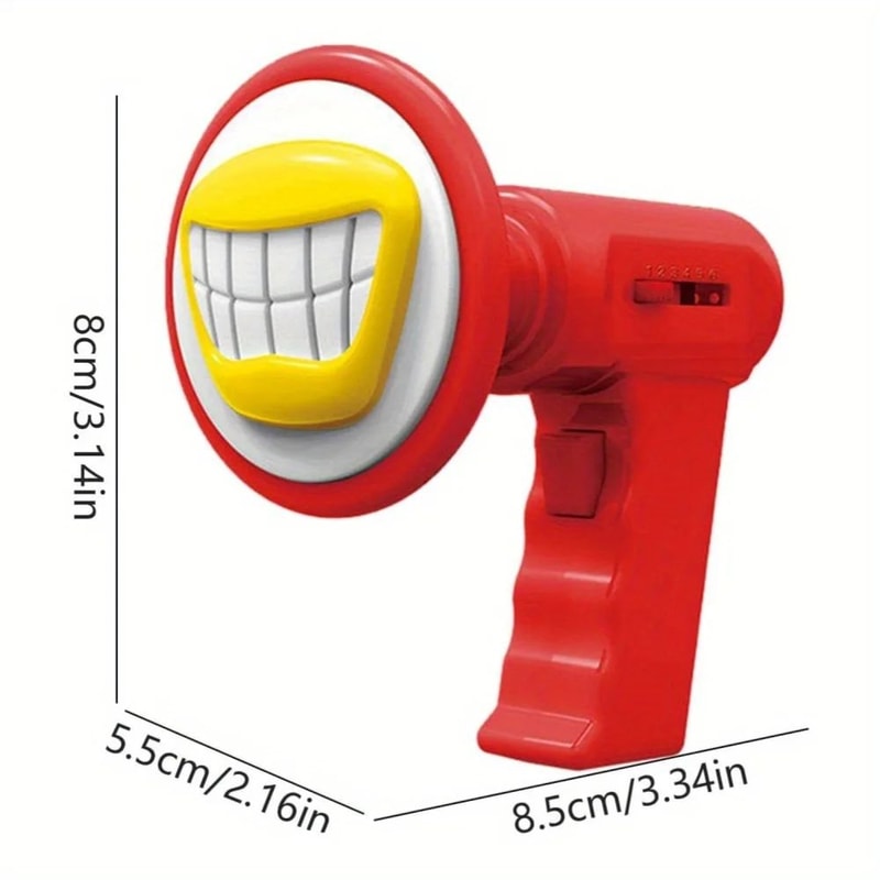 Mini Kids Voice Changer Toy Handheld Megaphone With 6 Fun Sound Effects For Cosplay Pranks And Pla 1