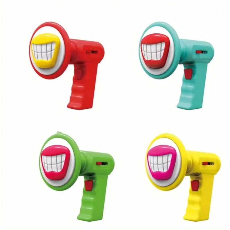 Mini Kids Voice Changer Toy Handheld Megaphone With 6 Fun Sound Effects For Cosplay Pranks And Pla 3