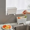 Kitchen Waste Bin With Filter SinkSide Food Residue And Soup Strainer Recycling Container 4