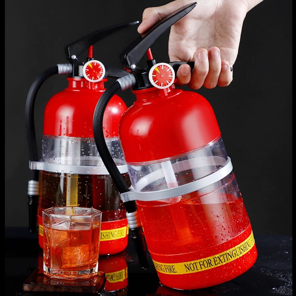 15L Fire Extinguisher Drink Dispenser Fun Beverage Pourer For Wine Beer And Spirits At Parties And 5