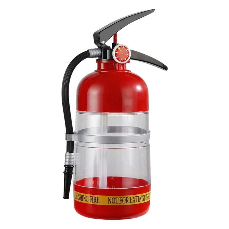 15L Fire Extinguisher Drink Dispenser Fun Beverage Pourer For Wine Beer And Spirits At Parties And 10