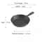 6 Inch Cast Iron Skillet Nonstick Frying Pan With Drip Spouts For Indoor Outdoor And Camping Cooki 6