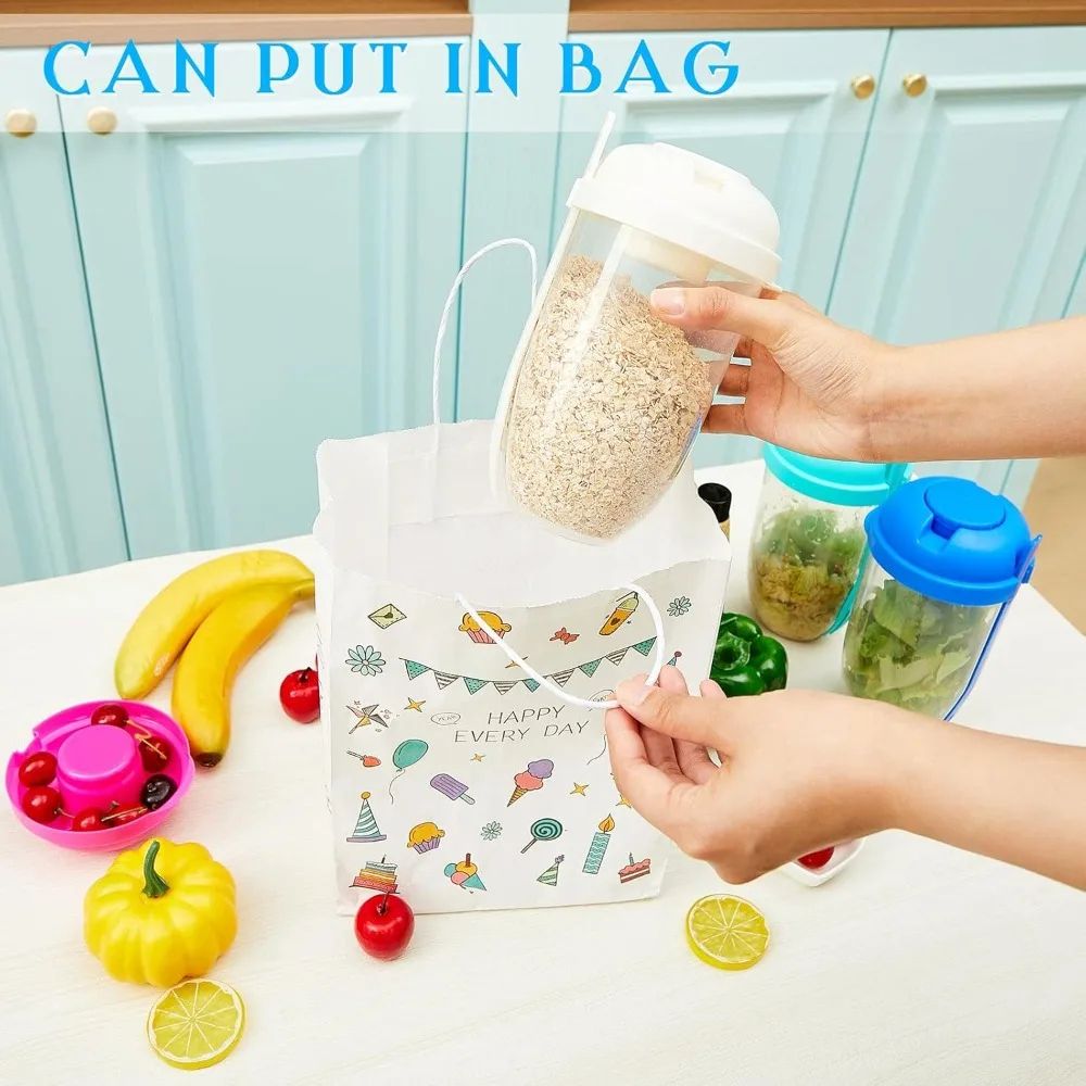 Salad Cup With Lid And Fork For Lunch And Meal Prep 3