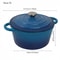 Enameled Cast Iron Dutch Oven Pot With Lid For Cooking And Bread Baking 8