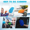 Double Sided Microfiber Cleaning Glove Mitts For Home Dusting And Car Wash 4